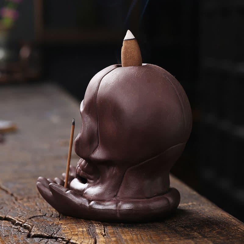 image-Cross-Border New Product Zisha Halloween Reflux Incense Burner Gift
