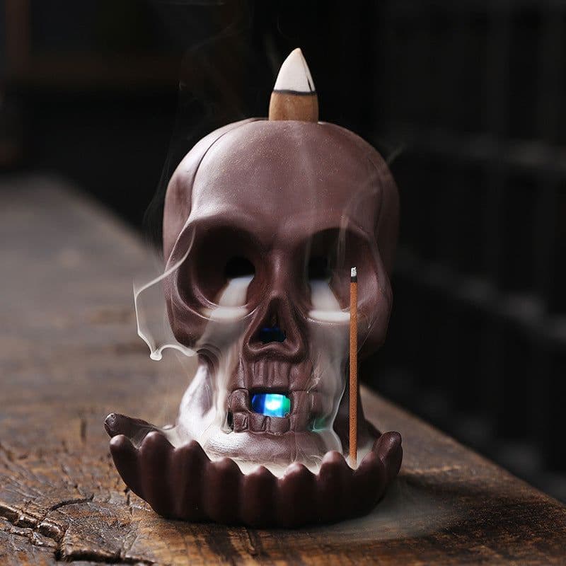 image-Cross-Border New Product Zisha Halloween Reflux Incense Burner Gift