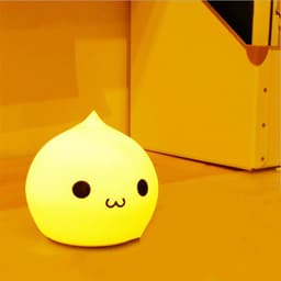 image-Led Colorful Night Light Manufacturer Water Drop Silicone Night Light Cross-Border Supply Christmas Hot Silicone Night Light