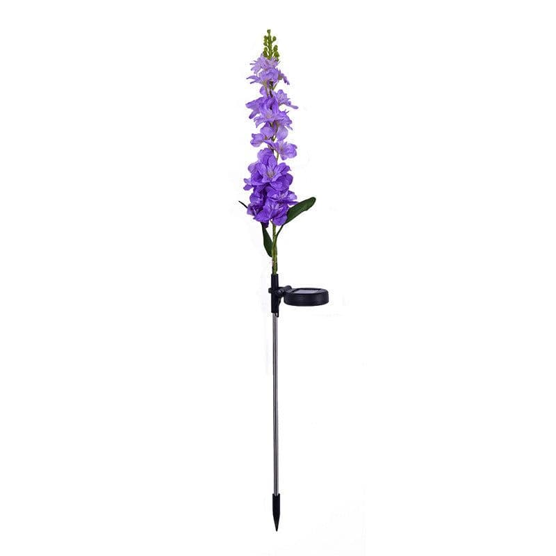 image-Solar Light LED Violet Lawn Light Outdoor Waterproof Garden Courtyard Park Path Corridor Lawn Decorative Lighting