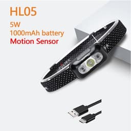 image-Shenhuo Led Headlights With High Brightness, Long Battery Life, Strong Light, Light And Small Rechargeable Headset