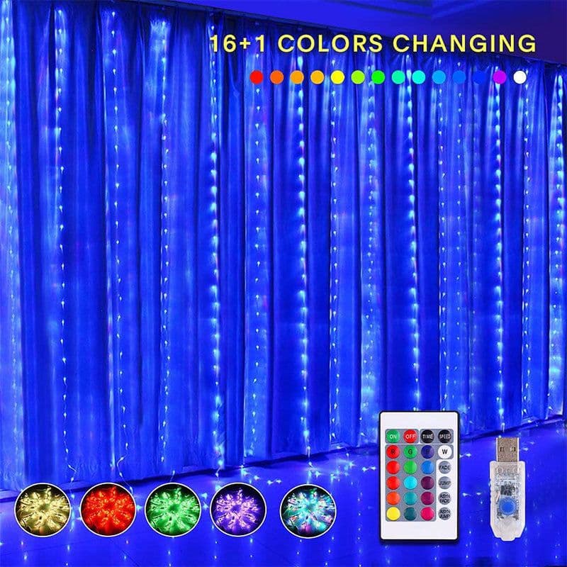 image-Wedding Christmas New Year Party Outdoor Lights Decoration Salon