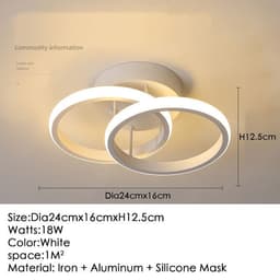 image-Aisle Corridor Entrance Lights Nordic Creative Cloakroom Entrance Hall Lights