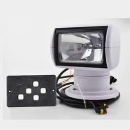 image-Boat Remote Control Spotlight Truck Marine Remote Searchlight 12V 100W Bulb