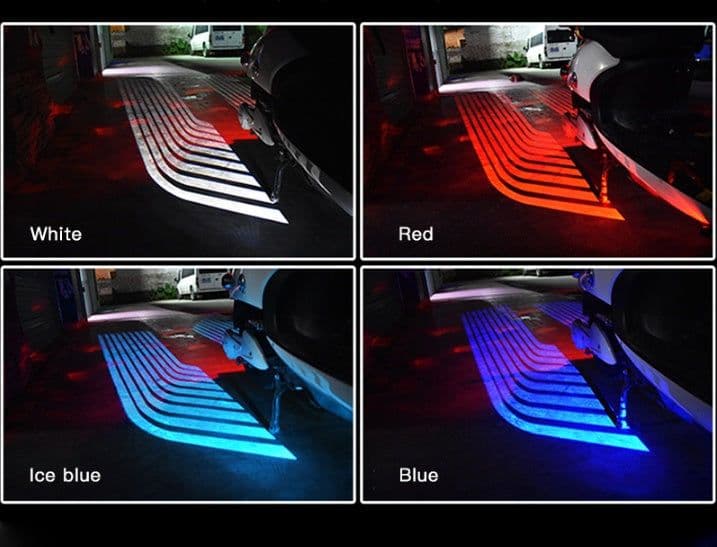 image-Motorcycle Electric Car Carpet Lamp Wing Projection Lamp