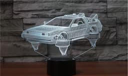 image-Small Night Light Children Bedroom Decoration Children Study Room 3d Lights Sci-fi Car