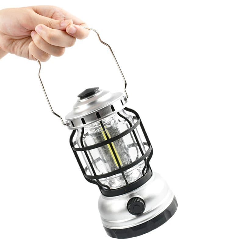 image-Rechargeable Outdoor Household Emergency Horse Lantern Flame Lamp