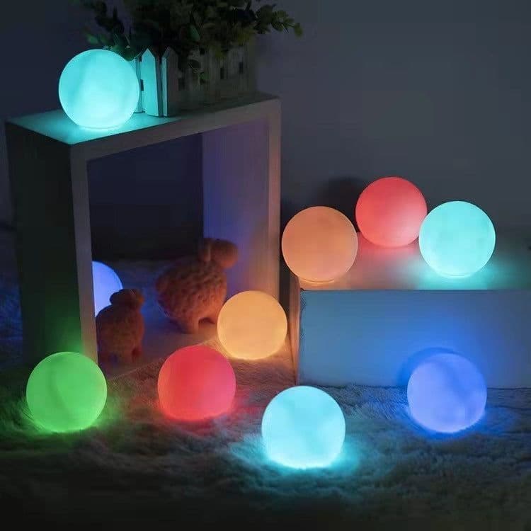 image-Wireless Remote Control Children's Toy Ball Lamp