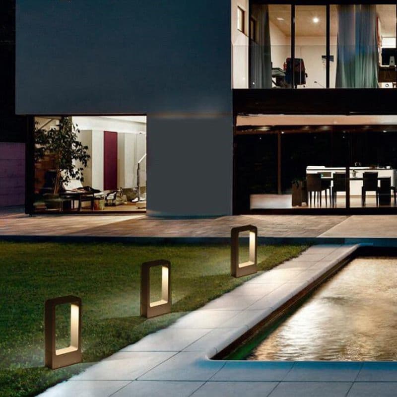 image-Landscape Light Outdoor Waterproof Villa Garden Bollard LED Lawn Light