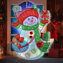 image-LED Showcase Glass Window Party Decoration Lights With Suction Cups