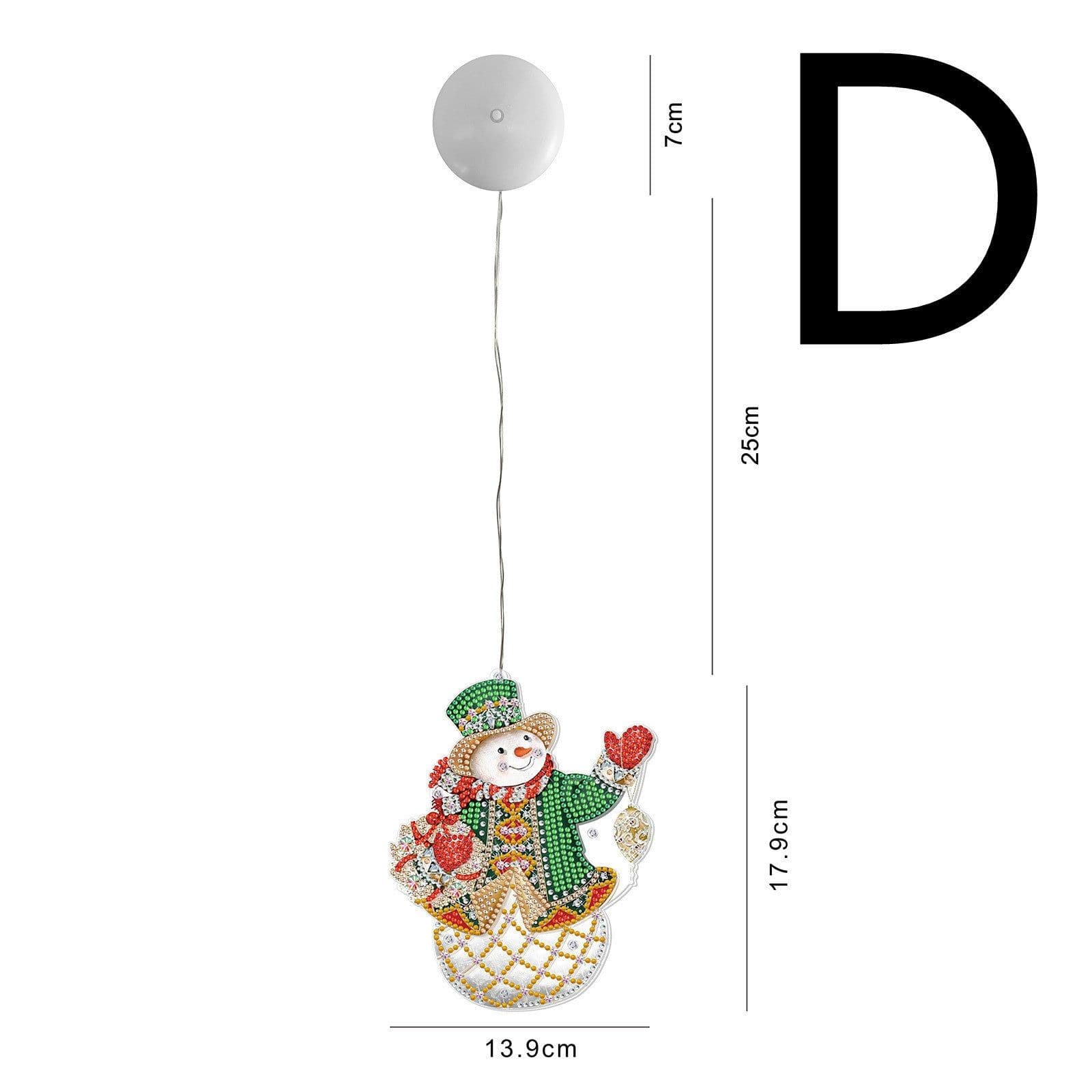 image-LED Showcase Glass Window Party Decoration Lights With Suction Cups