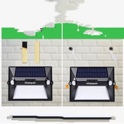 image-Solar Home Garden Villa Decoration Lighting Wall Lamp