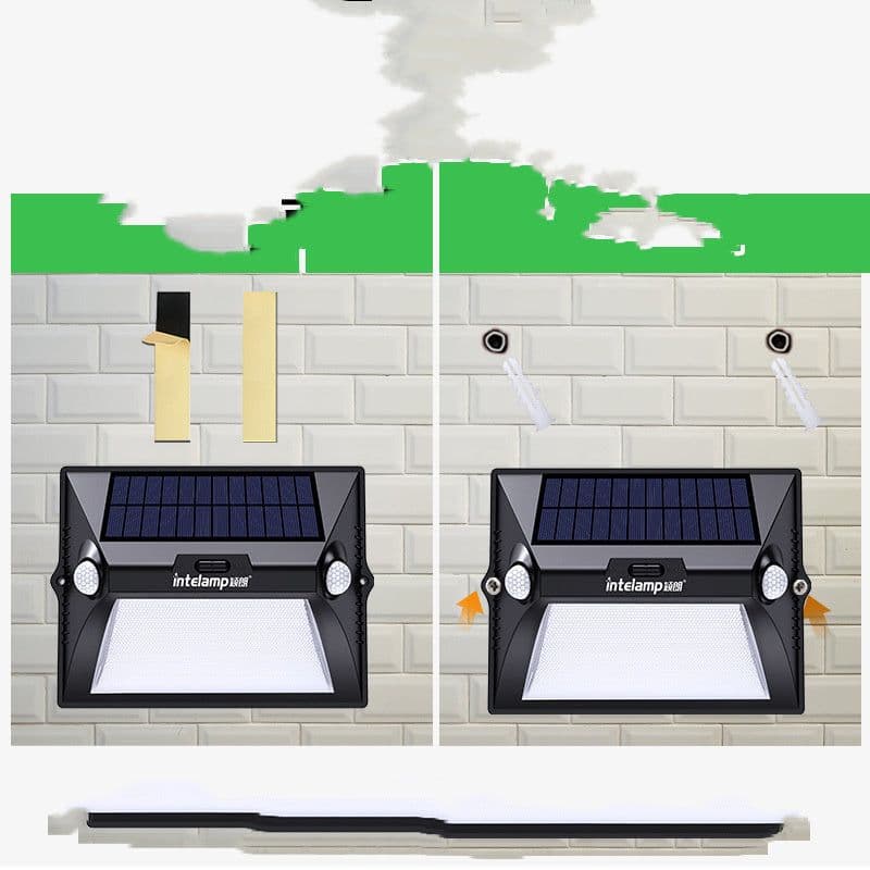 image-Solar Home Garden Villa Decoration Lighting Wall Lamp