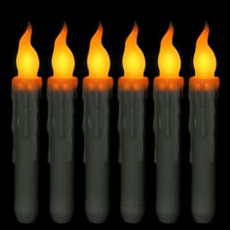 image-Electronic Long Tear Candle Light Christmas Church Decoration