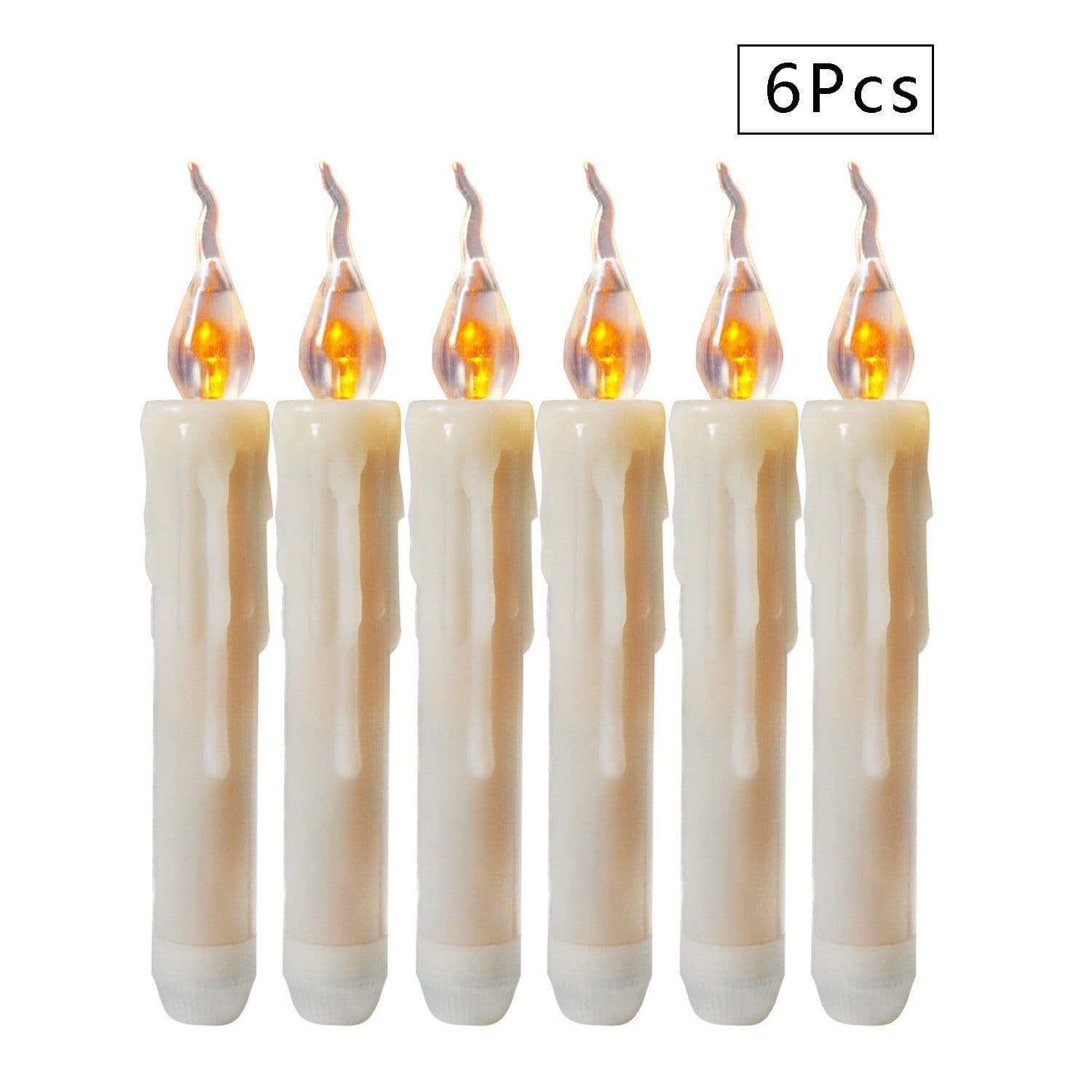 image-Electronic Long Tear Candle Light Christmas Church Decoration