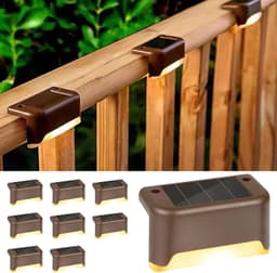 image-Solar Step Light Outdoor Garden Light Night Light LED Guide Light Ladder Stair Light Balcony Decoration Waterproof