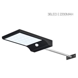image-36LED Solar Human Body Induction Outdoor Waterproof Courtyard Wall Lamp