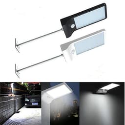 image-36LED Solar Human Body Induction Outdoor Waterproof Courtyard Wall Lamp