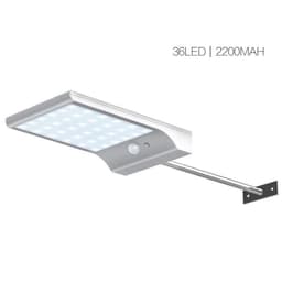image-36LED Solar Human Body Induction Outdoor Waterproof Courtyard Wall Lamp
