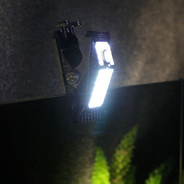 image-Outdoor Lamp Household Solar Induction Lamp Installation-Free Clip Lamp Emergency Tool