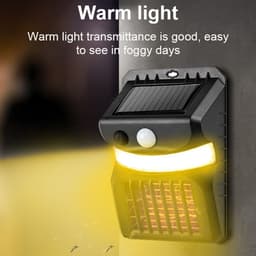 image-New Solar Mosquito Lamp Courtyard Decoration LED Lighting Household Waterproof Outdoor Emergency