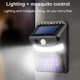 image-New Solar Mosquito Lamp Courtyard Decoration LED Lighting Household Waterproof Outdoor Emergency