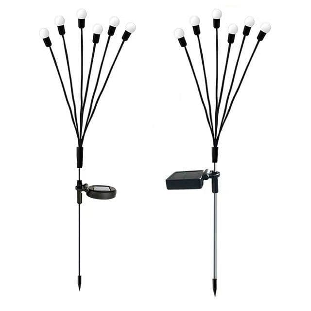 image-Dual-mode Outdoor Solar Pneumatic Courtyard Garden Atmosphere Lawn Breathing FireFly Ground Plug Lamp