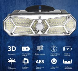 image-Solar Human Body Induction Lamp Outdoor Waterproof Street