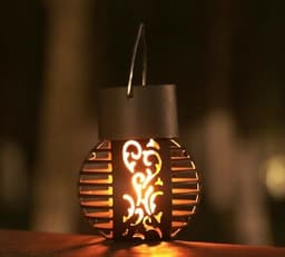 image-Solar Chandelier Balcony Terrace Layout Simulation Flame Hanging Lamp Outdoor Waterproof Garden Garden Landscape Decorative Lamp