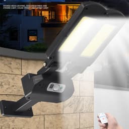 image-Human Body Induction Solar Lamp Waterproof LED Street Lamp