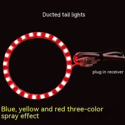 image-LED Three Color Gradient Tail Light System For 70mm Culvert