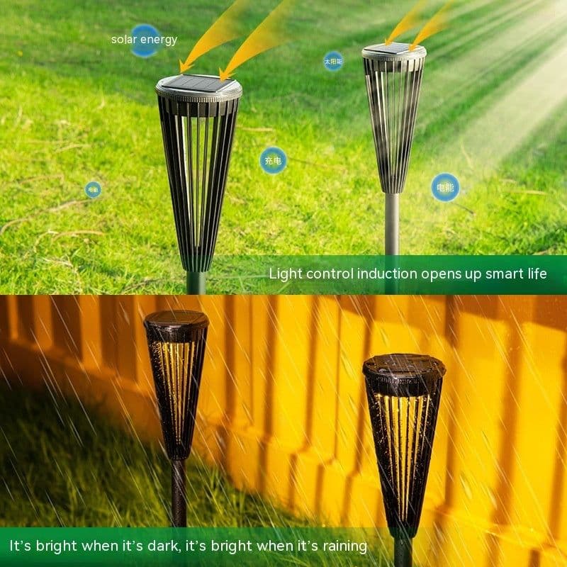 image-Solar Ground Lamp Decorative Garden Courtyard