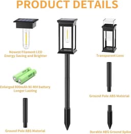 image-Solar Lamp Outdoor Courtyard Household Waterproof