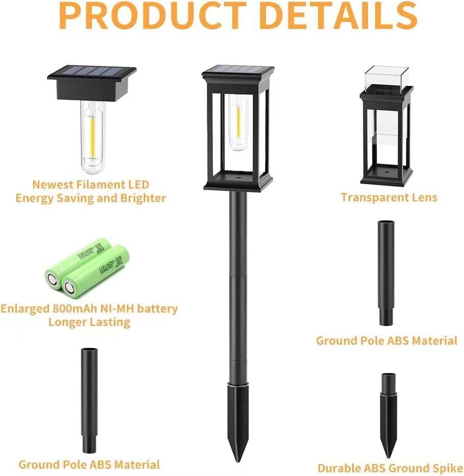 image-Solar Lamp Outdoor Courtyard Household Waterproof