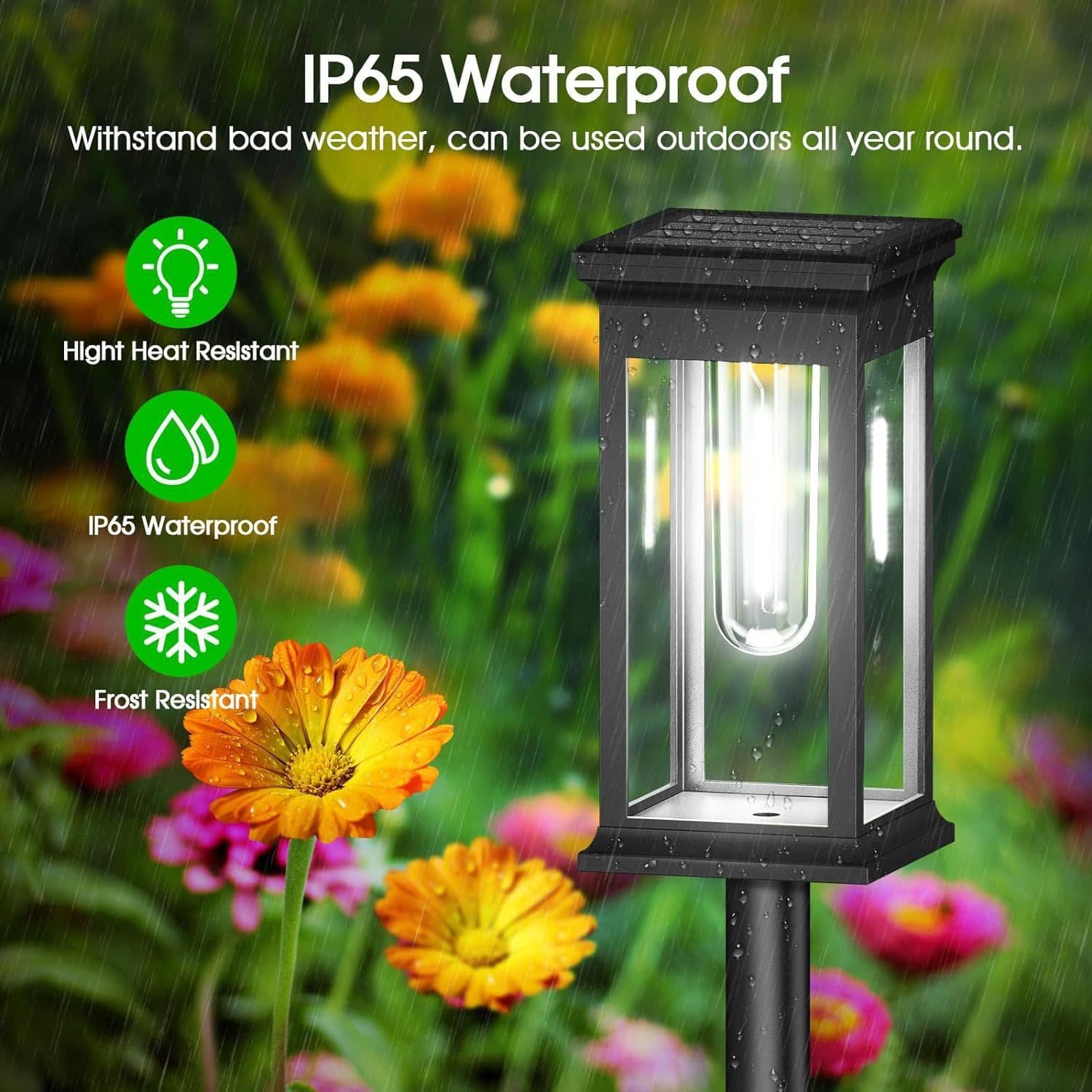 image-Solar Lamp Outdoor Courtyard Household Waterproof