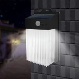 image-Outdoor Solar Courtyard Human Body Induction Wall Lamp Intelligent Light Sense Garden Villa Balcony Exterior Wall