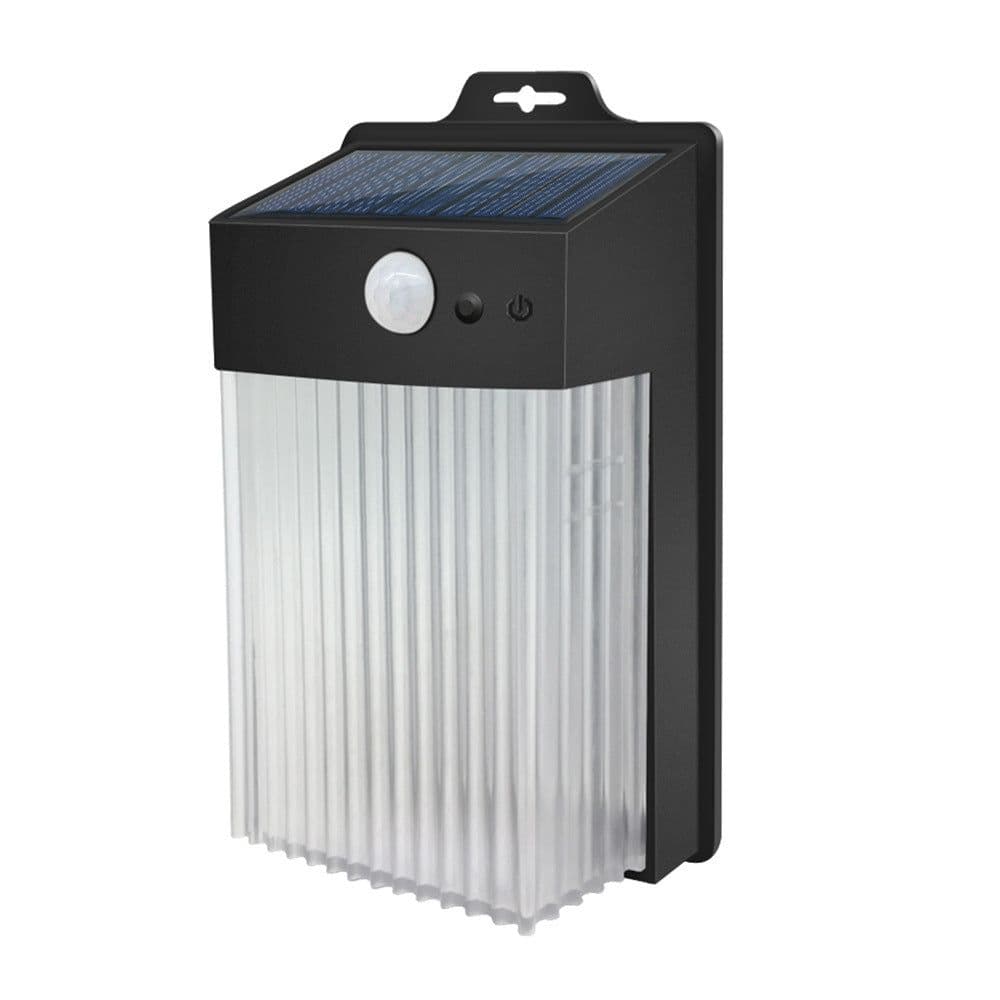 image-Outdoor Solar Courtyard Human Body Induction Wall Lamp Intelligent Light Sense Garden Villa Balcony Exterior Wall