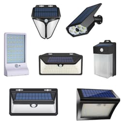 image-Outdoor Solar Courtyard Human Body Induction Wall Lamp Intelligent Light Sense Garden Villa Balcony Exterior Wall