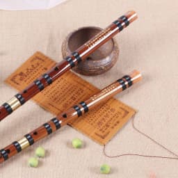 image-High Quality Bamboo Flute Professional Woodwind Musical Instruments C D E F G Key Chinese Dizi Transversal Flauta 5 Colors