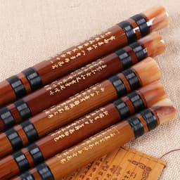 image-High Quality Bamboo Flute Professional Woodwind Musical Instruments C D E F G Key Chinese Dizi Transversal Flauta 5 Colors