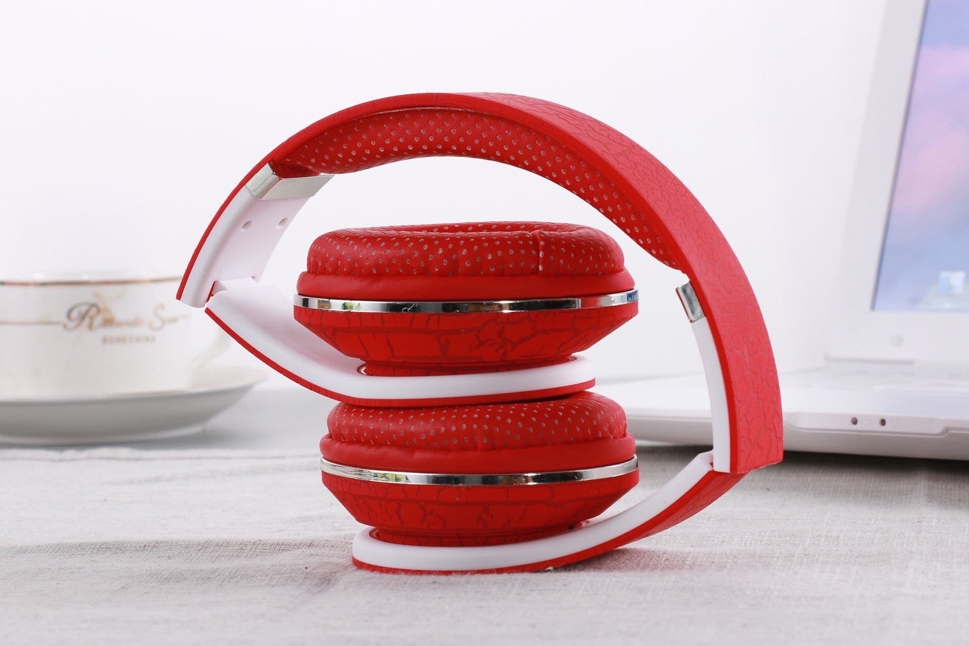 image-High Quality New Burst Universal Interface Foldable Headset Mobile Phone Headset With Microphone Color Fashion Headset