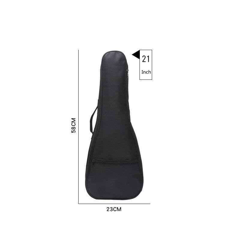 image-Ukulele Black And Cotton Bag Oxford Cloth Waterproof Piano Bag
