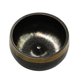 image-Yoga Meditation Black Gold Buddha Sound Bowl