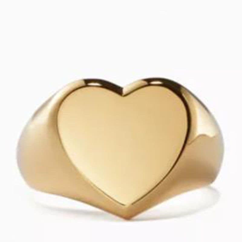 image-Joias Femininas Trend Best Selling Fofo Hole Heart 18k Banhado