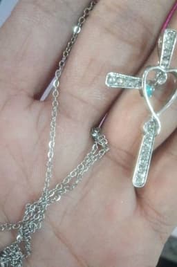 image-Infinity Love God We Trust Christian Cross Birthstone Crystal Pendant Necklace Colour Gems Zircon Heart Necklace Women Jewelry