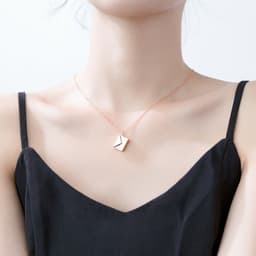 image-Fashion Jewelry Envelop Necklace Women Lover Letter Pendant Best Gifts For Girlfriend