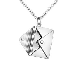 image-Fashion Jewelry Envelop Necklace Women Lover Letter Pendant Best Gifts For Girlfriend