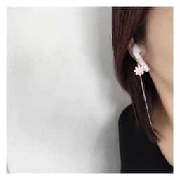 image-Headphones Anti-lost Chain Bluetooth Wireless Anti-drop Chain Earrings