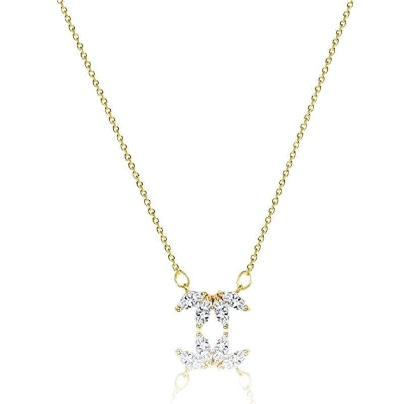 image-Fashion Jewelry Minimalist Shining Flower Petal Necklace For Women Girls Lotus Flower Pendant Necklace Female Party Anniversary Jewelry Gift