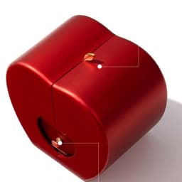 image-Fashion Jewelry Box Red Apple Christmas Gift Necklace Eternal Rose For Girl Mother's Day Valentine's Day Gifts With Artificial Flower Rose Flower Jewelry Box